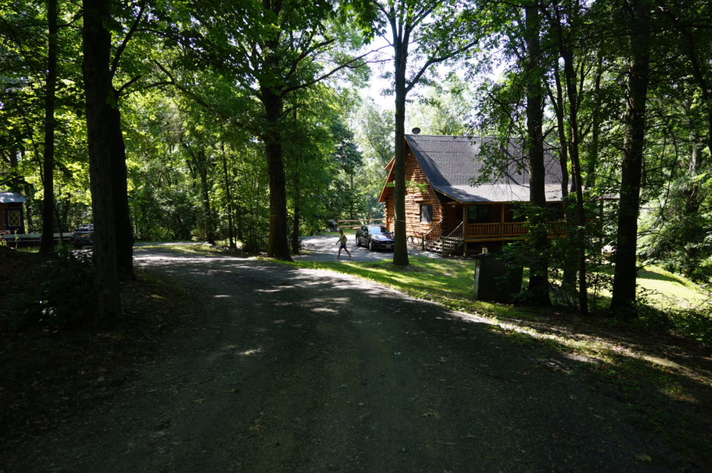 Cabin in the Woods Near River at Reichal Farms