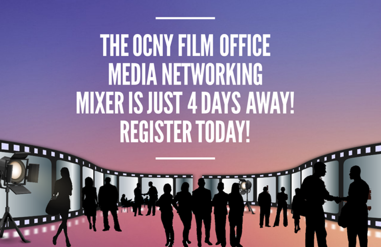 The OCNY Film Office Invites You to a Film & Media Industry Mixer on June 14th