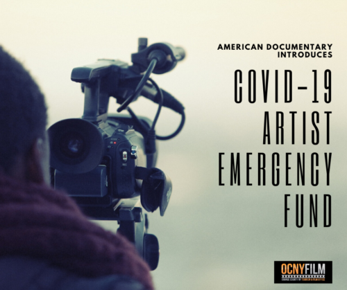 American Documentary Introduces COVID-19 Artist Emergency Fund